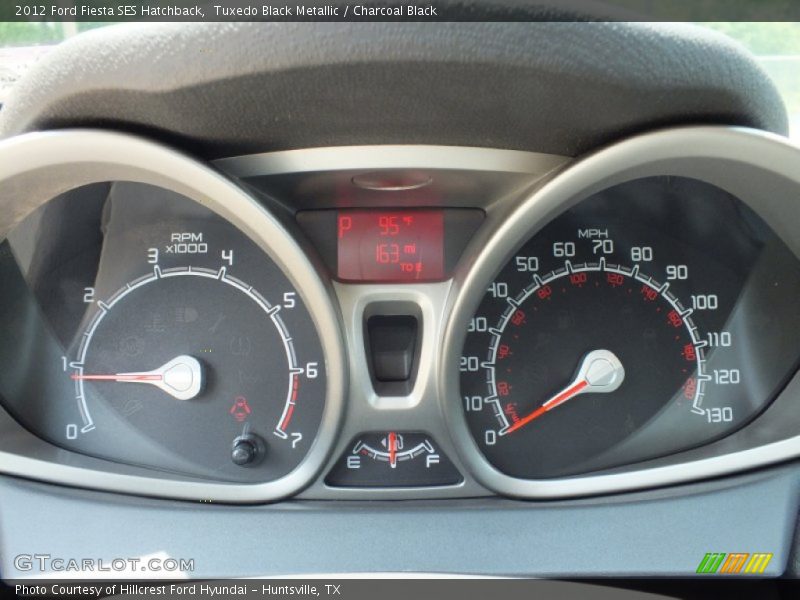 Tuxedo Black Metallic / Charcoal Black 2012 Ford Fiesta SES Hatchback