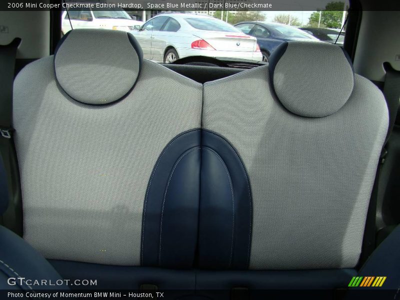 Space Blue Metallic / Dark Blue/Checkmate 2006 Mini Cooper Checkmate Edition Hardtop