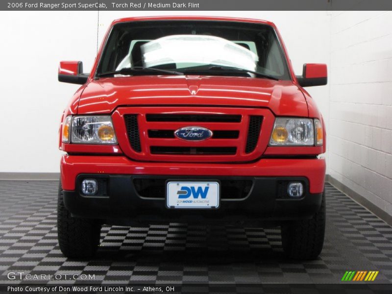 Torch Red / Medium Dark Flint 2006 Ford Ranger Sport SuperCab