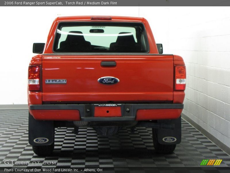 Torch Red / Medium Dark Flint 2006 Ford Ranger Sport SuperCab