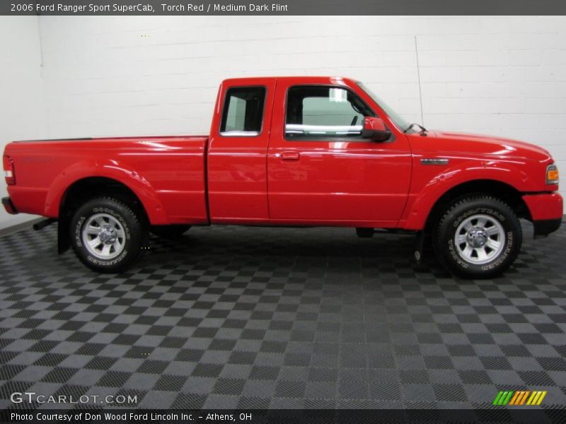 Torch Red / Medium Dark Flint 2006 Ford Ranger Sport SuperCab