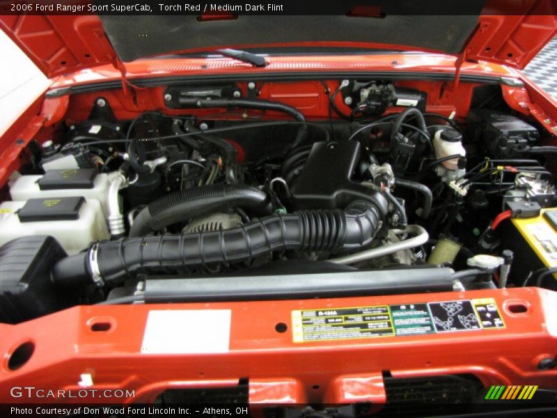 Torch Red / Medium Dark Flint 2006 Ford Ranger Sport SuperCab