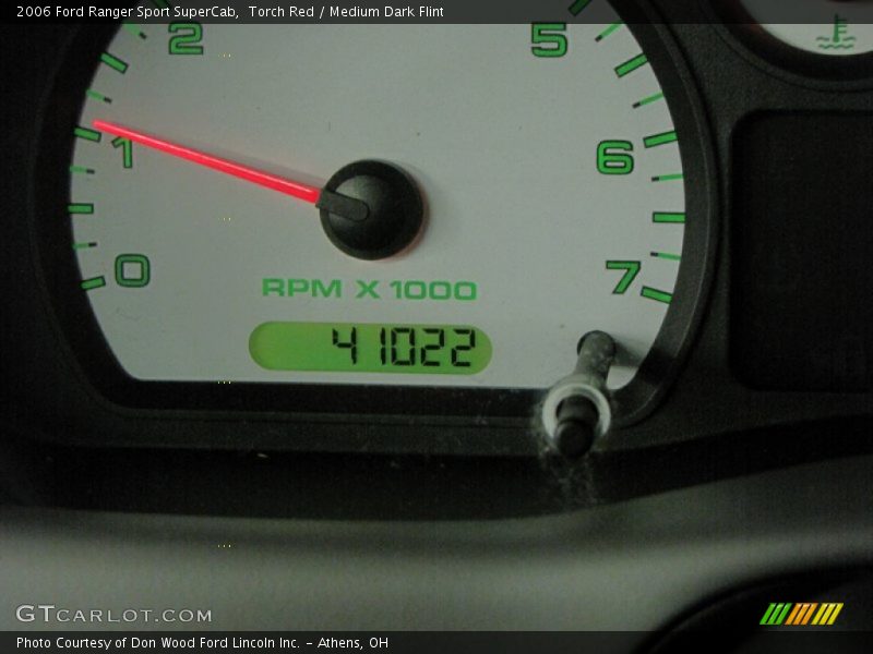 Torch Red / Medium Dark Flint 2006 Ford Ranger Sport SuperCab