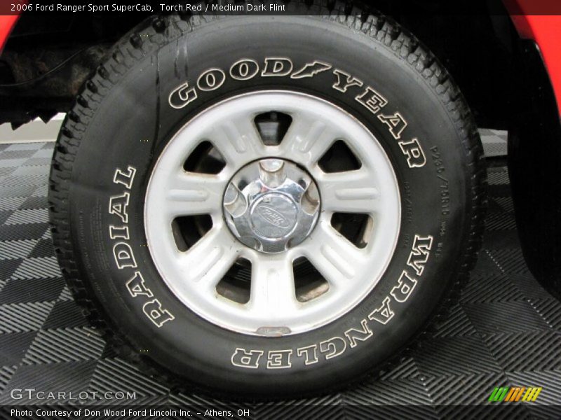 Torch Red / Medium Dark Flint 2006 Ford Ranger Sport SuperCab