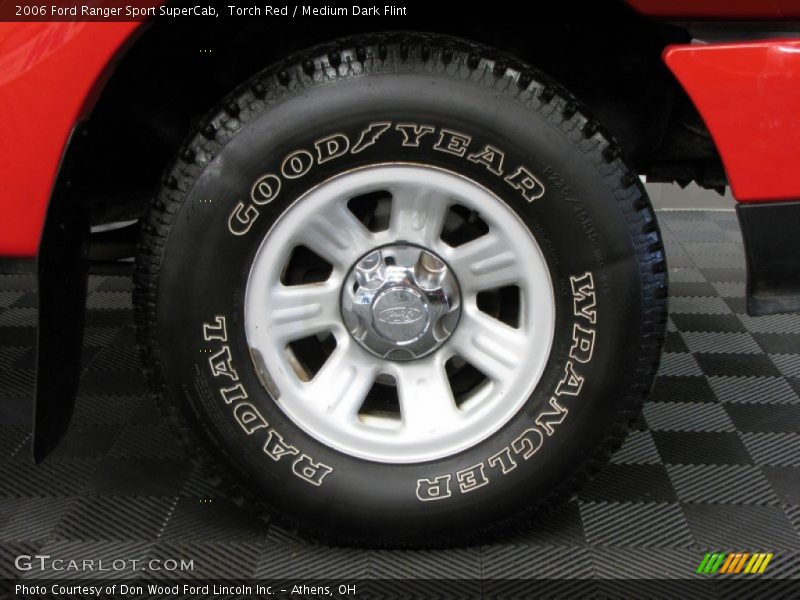 Torch Red / Medium Dark Flint 2006 Ford Ranger Sport SuperCab