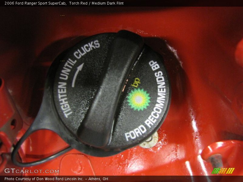 Torch Red / Medium Dark Flint 2006 Ford Ranger Sport SuperCab