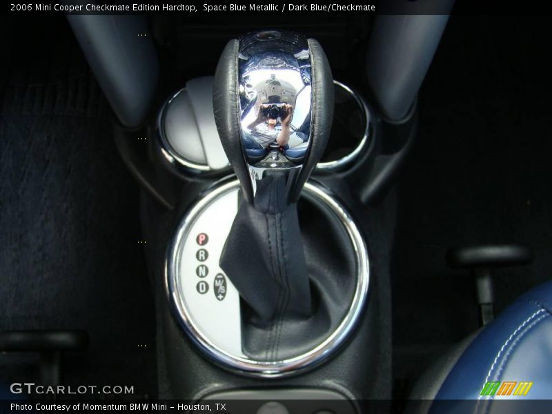 Space Blue Metallic / Dark Blue/Checkmate 2006 Mini Cooper Checkmate Edition Hardtop