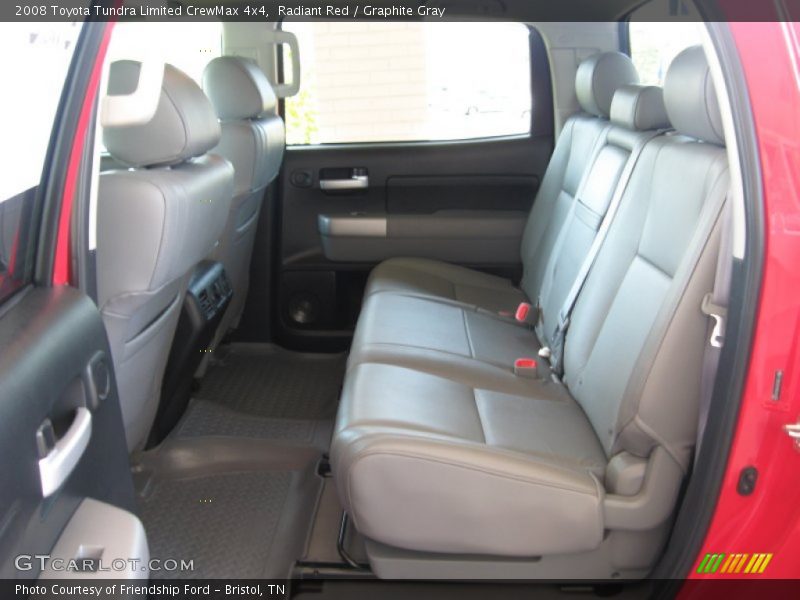 Radiant Red / Graphite Gray 2008 Toyota Tundra Limited CrewMax 4x4