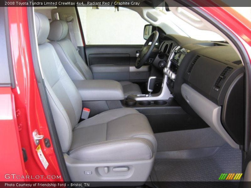 Radiant Red / Graphite Gray 2008 Toyota Tundra Limited CrewMax 4x4