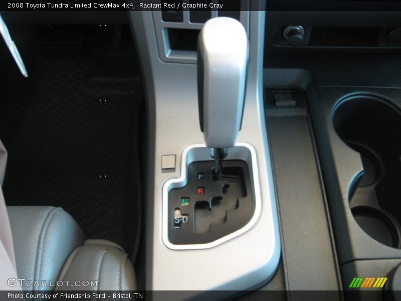 Radiant Red / Graphite Gray 2008 Toyota Tundra Limited CrewMax 4x4