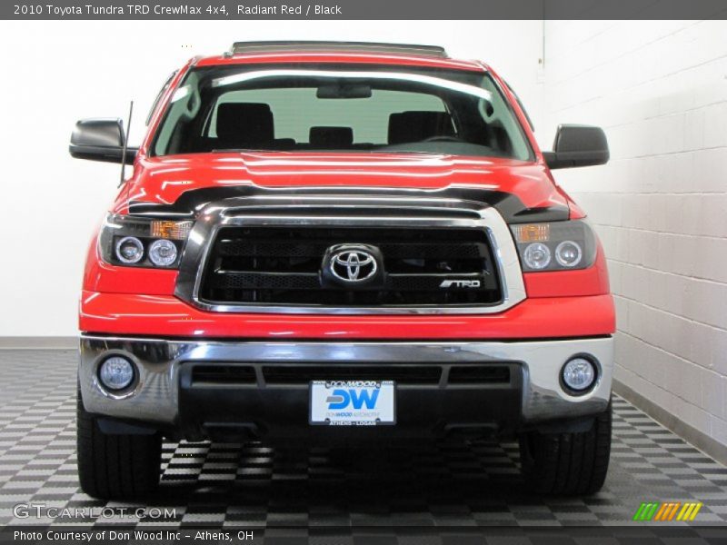 Radiant Red / Black 2010 Toyota Tundra TRD CrewMax 4x4