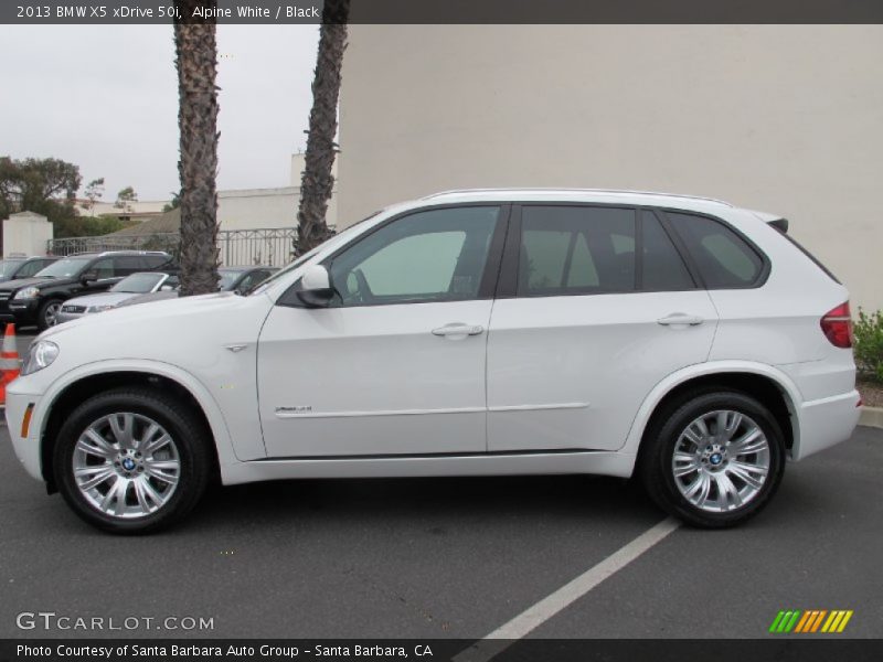  2013 X5 xDrive 50i Alpine White