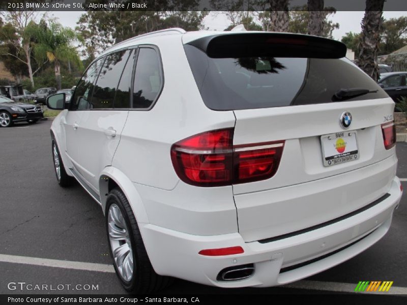 Alpine White / Black 2013 BMW X5 xDrive 50i