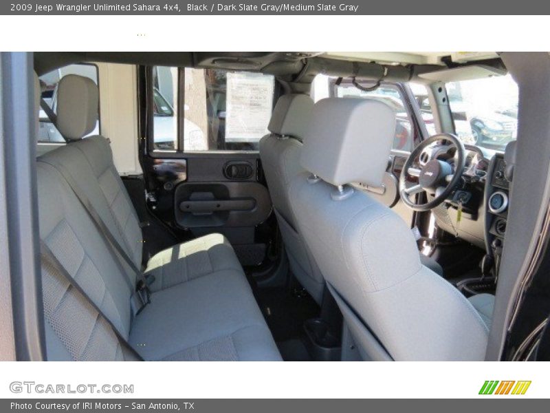 Black / Dark Slate Gray/Medium Slate Gray 2009 Jeep Wrangler Unlimited Sahara 4x4