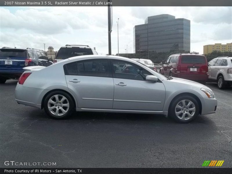 Radiant Silver Metallic / Cafe Latte 2007 Nissan Maxima 3.5 SL