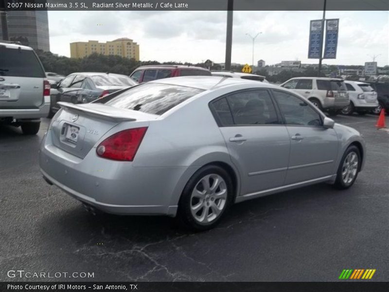 Radiant Silver Metallic / Cafe Latte 2007 Nissan Maxima 3.5 SL