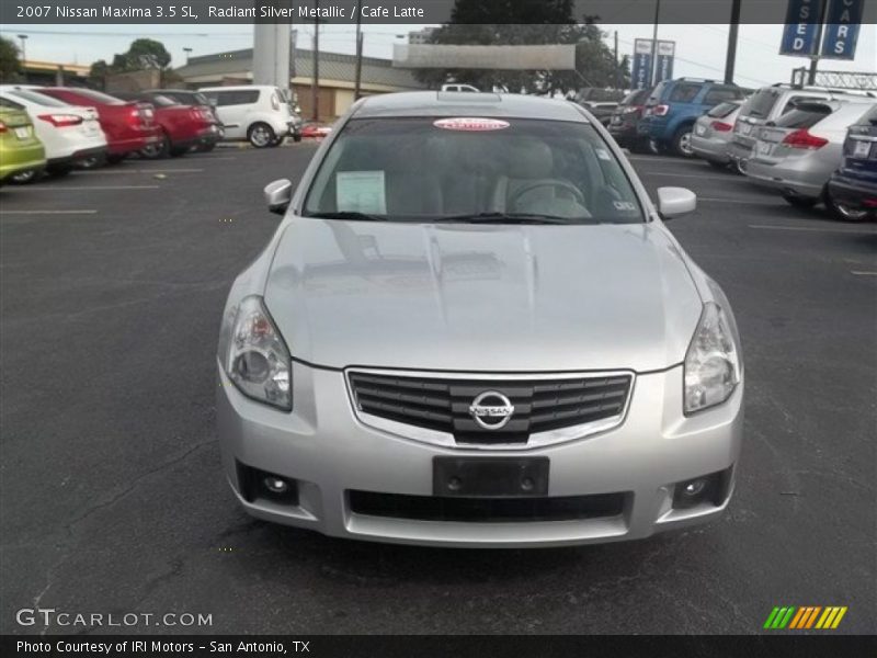Radiant Silver Metallic / Cafe Latte 2007 Nissan Maxima 3.5 SL