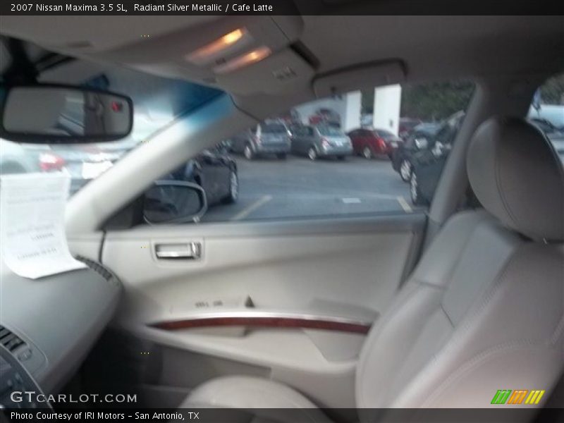 Radiant Silver Metallic / Cafe Latte 2007 Nissan Maxima 3.5 SL