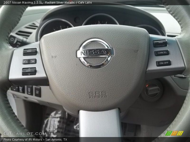 Radiant Silver Metallic / Cafe Latte 2007 Nissan Maxima 3.5 SL