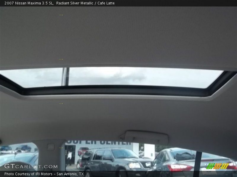 Radiant Silver Metallic / Cafe Latte 2007 Nissan Maxima 3.5 SL