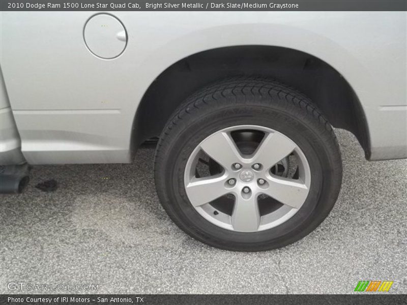 Bright Silver Metallic / Dark Slate/Medium Graystone 2010 Dodge Ram 1500 Lone Star Quad Cab