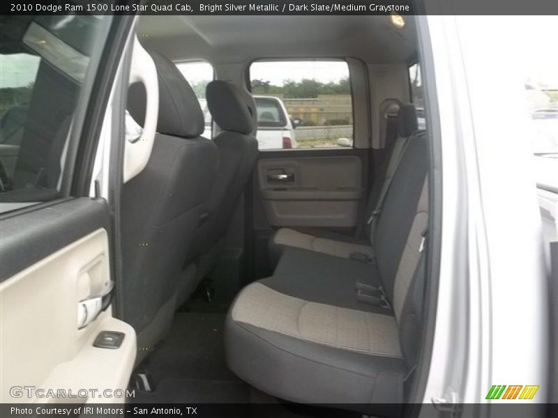 Bright Silver Metallic / Dark Slate/Medium Graystone 2010 Dodge Ram 1500 Lone Star Quad Cab