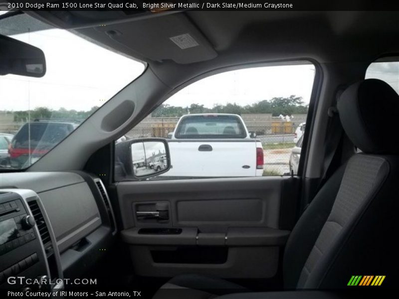Bright Silver Metallic / Dark Slate/Medium Graystone 2010 Dodge Ram 1500 Lone Star Quad Cab
