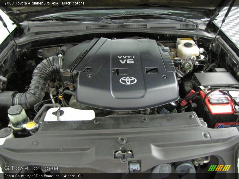 Black / Stone 2003 Toyota 4Runner SR5 4x4