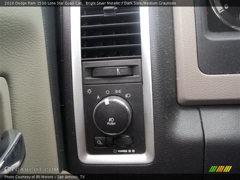 Bright Silver Metallic / Dark Slate/Medium Graystone 2010 Dodge Ram 1500 Lone Star Quad Cab