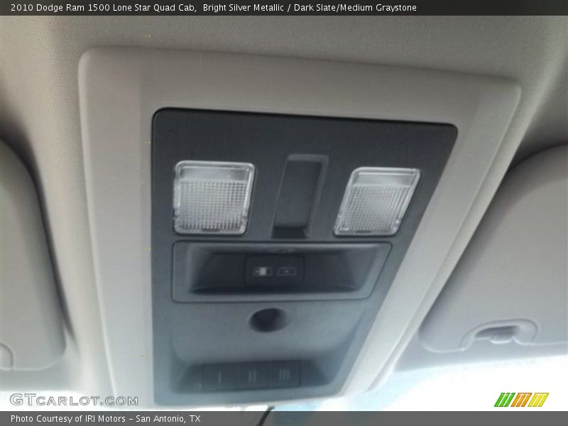 Bright Silver Metallic / Dark Slate/Medium Graystone 2010 Dodge Ram 1500 Lone Star Quad Cab