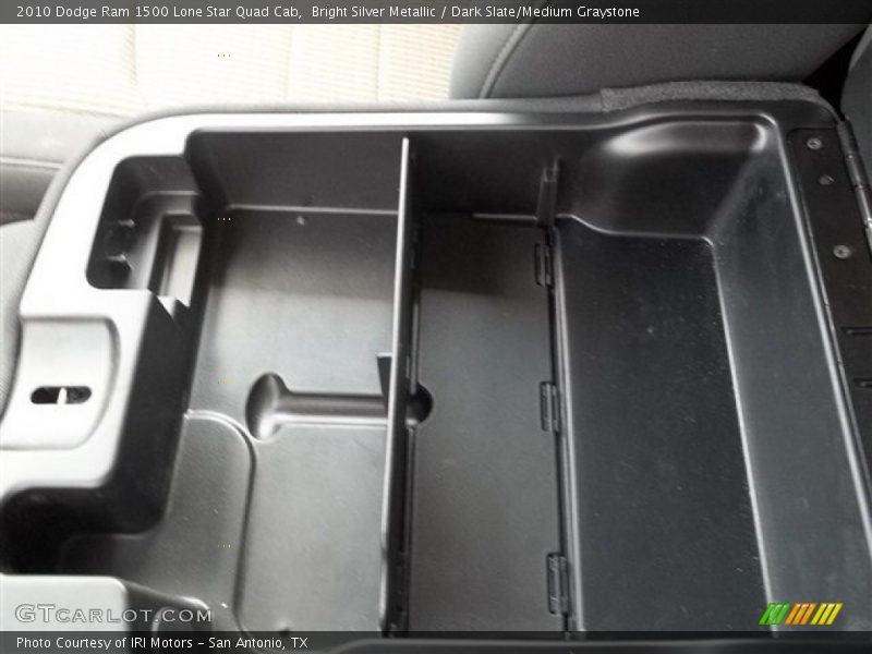 Bright Silver Metallic / Dark Slate/Medium Graystone 2010 Dodge Ram 1500 Lone Star Quad Cab