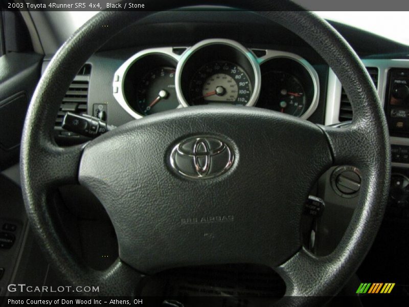 Black / Stone 2003 Toyota 4Runner SR5 4x4