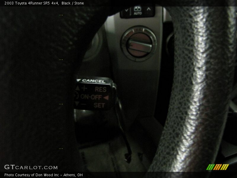 Black / Stone 2003 Toyota 4Runner SR5 4x4