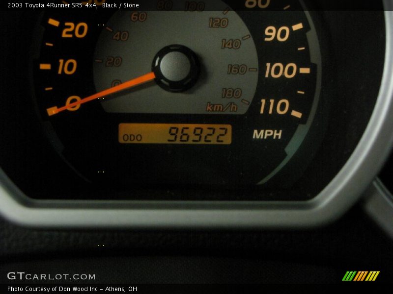 Black / Stone 2003 Toyota 4Runner SR5 4x4