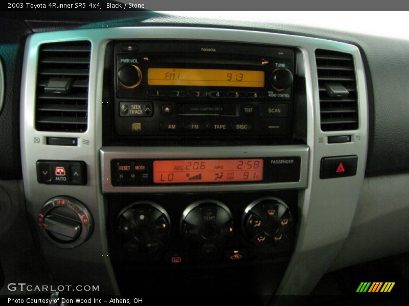 Black / Stone 2003 Toyota 4Runner SR5 4x4