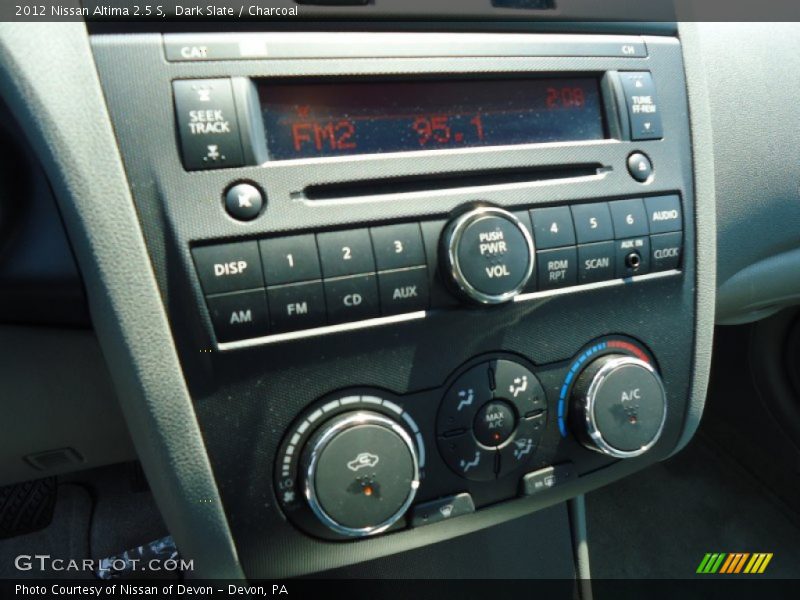 Dark Slate / Charcoal 2012 Nissan Altima 2.5 S