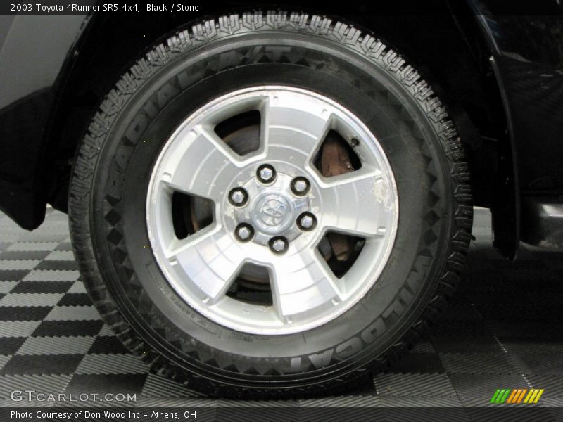 Black / Stone 2003 Toyota 4Runner SR5 4x4