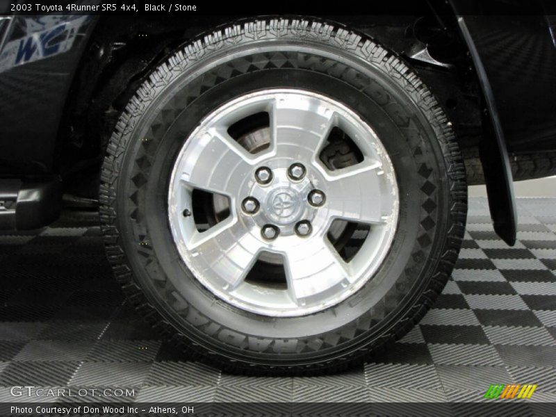 Black / Stone 2003 Toyota 4Runner SR5 4x4