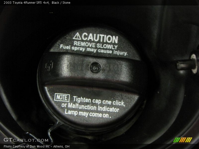 Black / Stone 2003 Toyota 4Runner SR5 4x4
