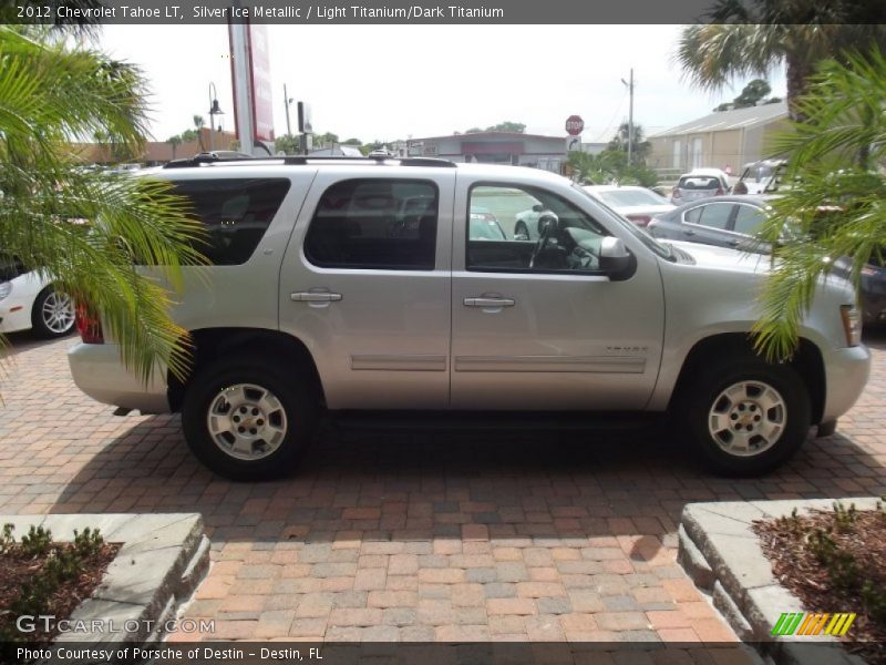 Silver Ice Metallic / Light Titanium/Dark Titanium 2012 Chevrolet Tahoe LT