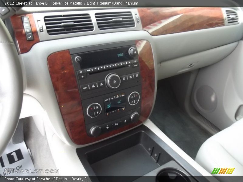 Silver Ice Metallic / Light Titanium/Dark Titanium 2012 Chevrolet Tahoe LT