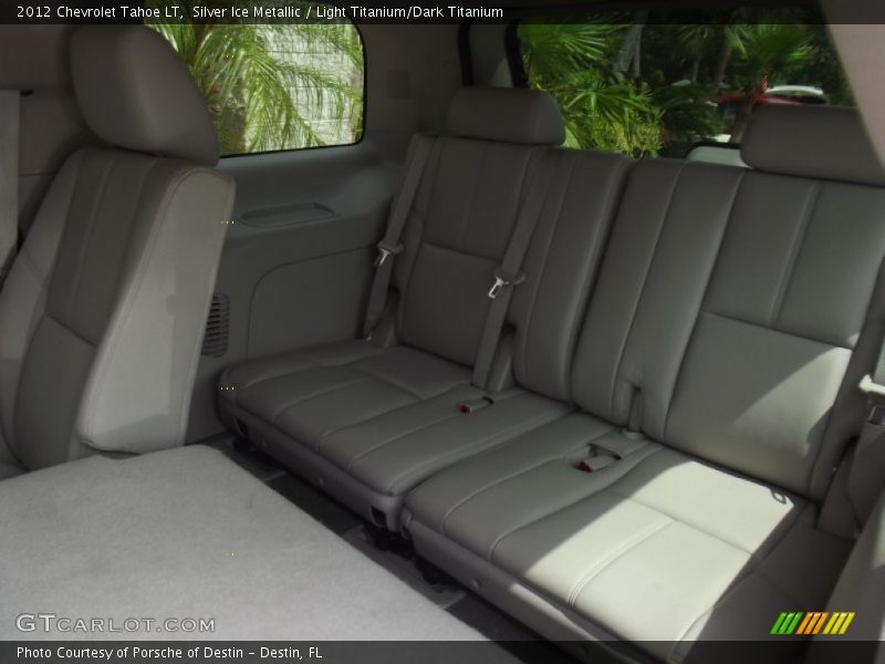 Silver Ice Metallic / Light Titanium/Dark Titanium 2012 Chevrolet Tahoe LT