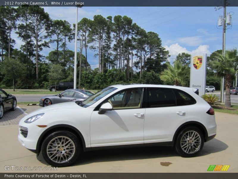  2012 Cayenne S White