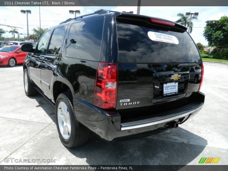 Black / Ebony 2011 Chevrolet Tahoe LTZ