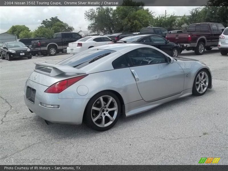 Chrome Silver Metallic / Charcoal 2004 Nissan 350Z Touring Coupe