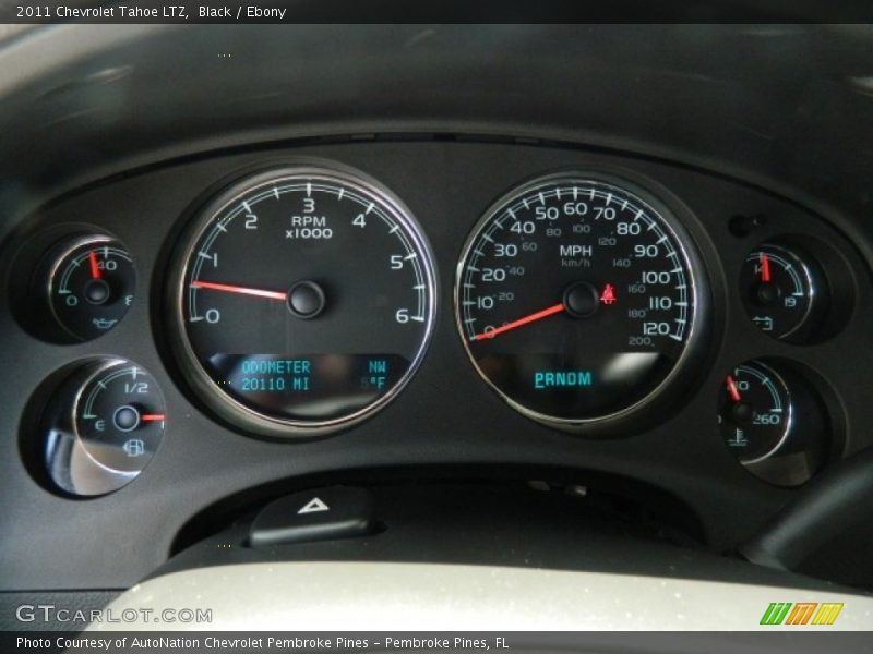 Black / Ebony 2011 Chevrolet Tahoe LTZ