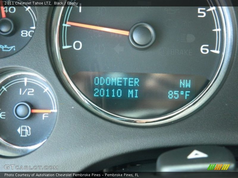 Black / Ebony 2011 Chevrolet Tahoe LTZ