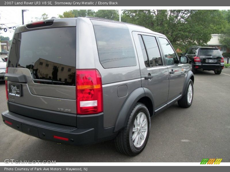 Stornoway Grey Metallic / Ebony Black 2007 Land Rover LR3 V8 SE