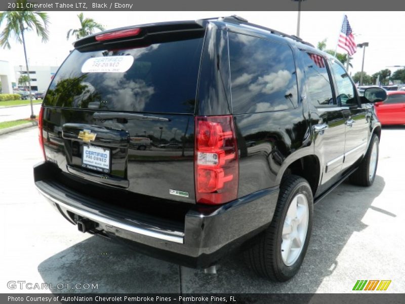 Black / Ebony 2011 Chevrolet Tahoe LTZ