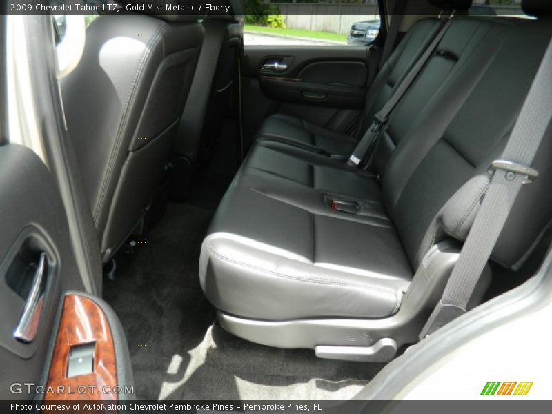 Gold Mist Metallic / Ebony 2009 Chevrolet Tahoe LTZ